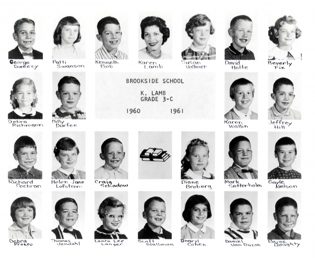 Miss Lambs 3rd Grade Class 1960-61