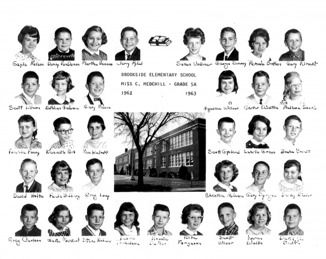 Miss Medchills 5th Grade Class Brookside School 1962-63